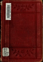 Cover of edition staugustinestrea00auguuoft