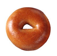 The bagel tells you you're going to live.