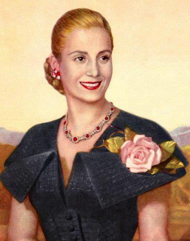  Eva Perón Retrato Oficial (图片：wikimedia）