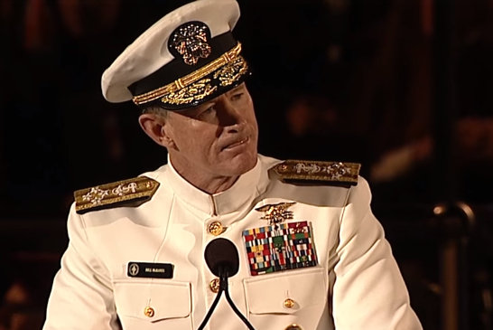 海军上将威廉‧麦克雷文（William H. McRaven）