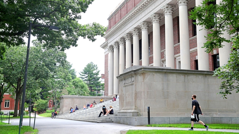 美国哈佛大学。（Getty Images）