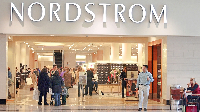 一间Nordstrom门店。（Getty Images）