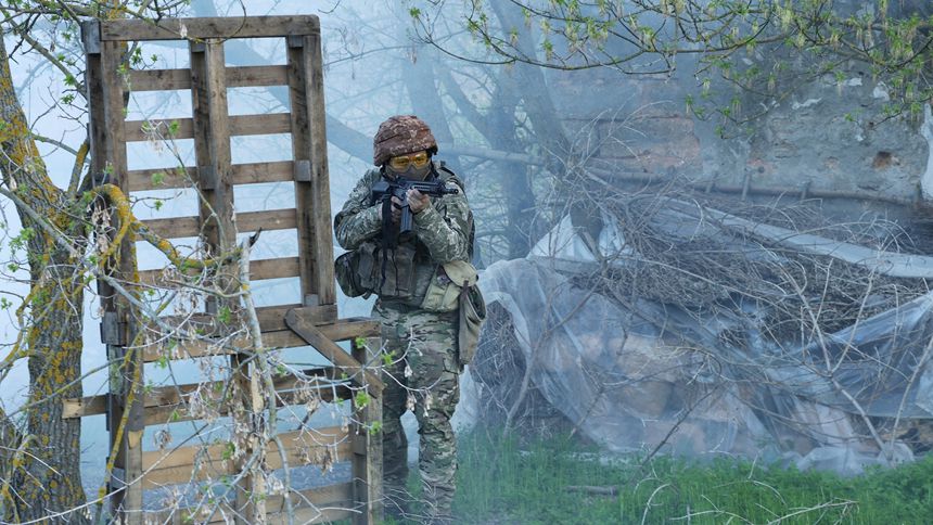 烏軍前線的軍人（烏軍X平台圖片）