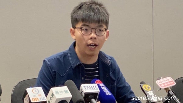 香港眾志的黃之鋒等人發起聯署，並呼籲歐洲各國領袖表態反對「香港版國安法」。資料照。