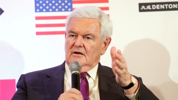 美國前眾議院議長金里奇（Newt Gingrich）（圖片來源：Slaven Vlasic/Getty Images for SiriusXM）