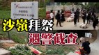 港人清明节沙岭公墓祭拜无名死者(视频)