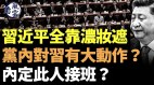 习近平出事全靠浓妆遮党内对习有大动作(视频)