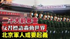 反习标语轰动世界军方人士称可能会起义(视频)