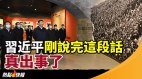 习近平刚说完这段话真出事了恐惧了(视频)