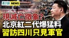 中共：不惜一战习近平四川只见军官；红二代爆猛料(视频)