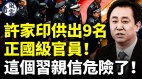 许家印供出9名正国级官员这个习亲信危险了(视频)