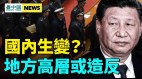 军队出大问题习近平或被地方拿下美军瘫痪中共(视频)