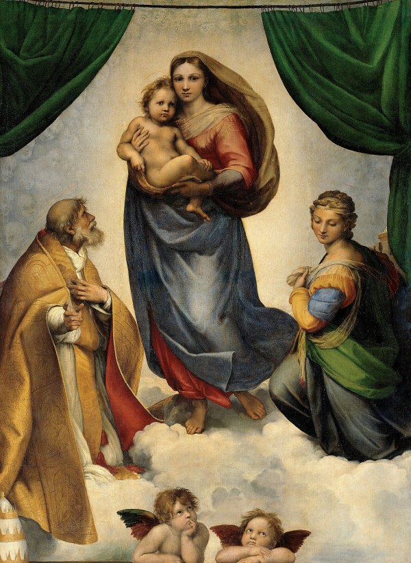 《西斯廷圣母》Sistine Madonna