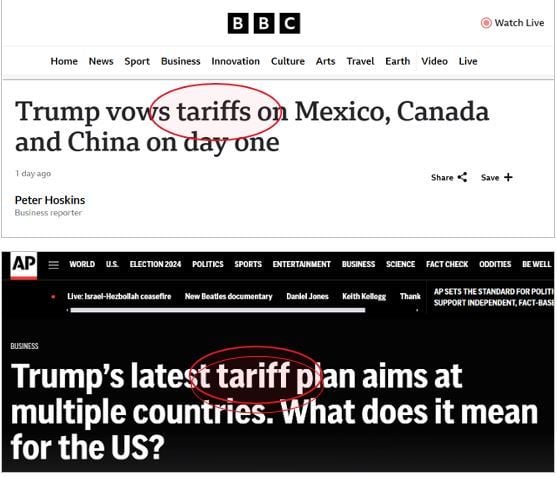 英語單詞：Tariff（關稅）