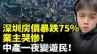 深圳房價失控暴跌75業主哭慘中產一夜變遊民一片蕭條(視頻)