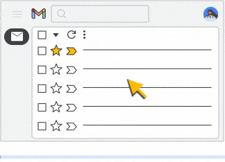 Point to a user's profile photo to display their information card.