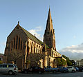 Die katedraal is oor 'n tydperk van meer as 'n eeu gebou. Die oudste deel is die suidmuur, 'n oorblyfsel van die ou St. George-kerk. Die toring is in 1878 voltooi en die dameskapel in 1953.[3]