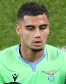 Pereira als speler bij SS Lazio in 2020.