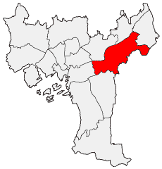 Location of Bydel Alna