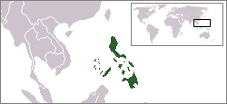 Location of Filipinas