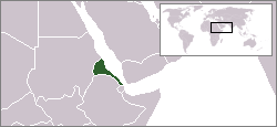 Eritrea - Localizzazione