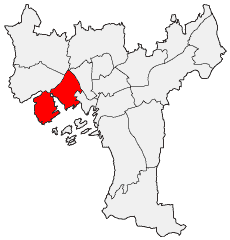 Location of Bydel Frogner