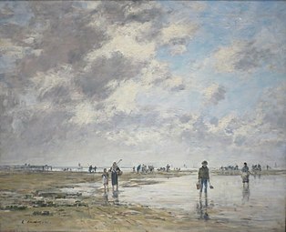 Marée basse, Berck, 1886 Pasadena, Norton Simon Museum