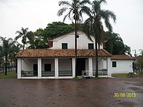 Capela de São Miguel Arcanjo, localizada na Praça Padre Aleixo Monteiro Mafra (Praça do Forró), no distrito de São Miguel Paulista na cidade de São Paulo.