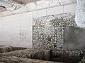 Base della basilica romana (2) - resti inglobati in un edificio del XVII secolo che oggi ospita la Soprintendenza per i beni archeologici, con alla base una strada romana.