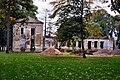 Ruins of a Rzewuski manor house in Gardzienice