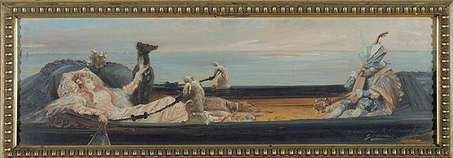 La Gondole (vers 1896), Paris, Petit Palais.