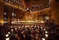 Eid al-Fitr prayer at Suleymaniye Mosque, Istanbul, Turkey