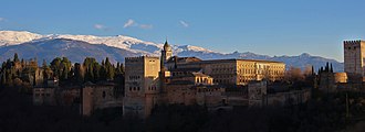 A large fortress/palace complex.