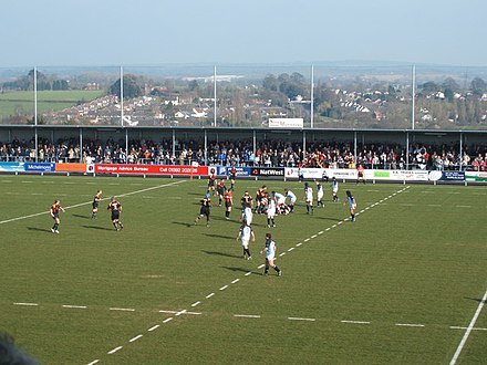 Sandy Park se speelveld