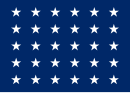 Thirteenth US naval jack, 1848-1851