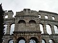 Amphitheater in Pula (Frontalansicht)