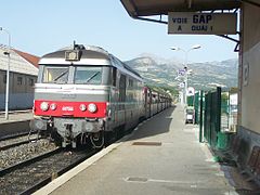 TER Briançon - Grenoble.