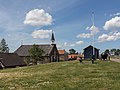 Gereformeerde kerk in straatzicht