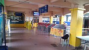 Ticket counter and faregates