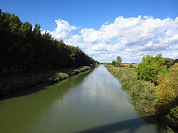 A Keleti-főcsatorna Nagyhegyesnél