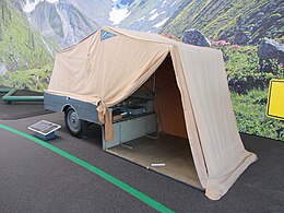 German Flip-out tent trailer from 1935