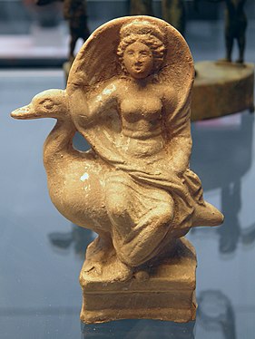 Aphrodite chevauchant une oie. IIIe siècle av. J.-C.