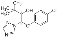 Strukturformel von Triadimenol