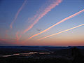 Canberra al tramonto, Australia.