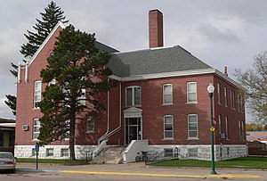 Cherry County Courthouse in Valentine