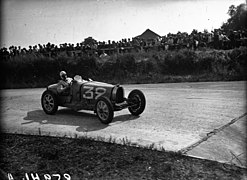 Achille Varzi au Grand Prix automobile de France 1931