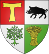 Blason de Tellecey