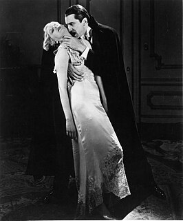 Still van Frances Dade als Lucy en Bela Lugosi in Dracula