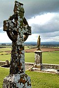 Eines der vielen irischen Kreuze beim Rock of Cashel