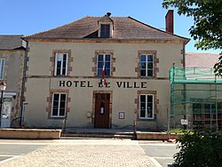 Skyline of Saulzais-le-Potier